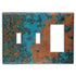Azul Copper - 2 Toggle / 1 Rocker Wallplate