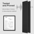 Acoustical 100% Polyester Wall Panel, 48x24x0.7 Sound Proof Wall Panels