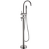 Zeek Floor Tub Faucet Brushed Nickle F-TN52