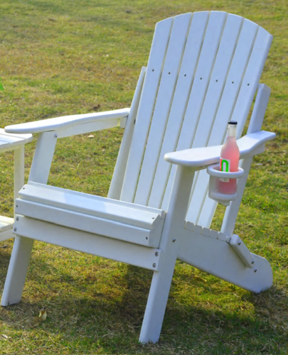 Silla Adirondack clásica - Blanca