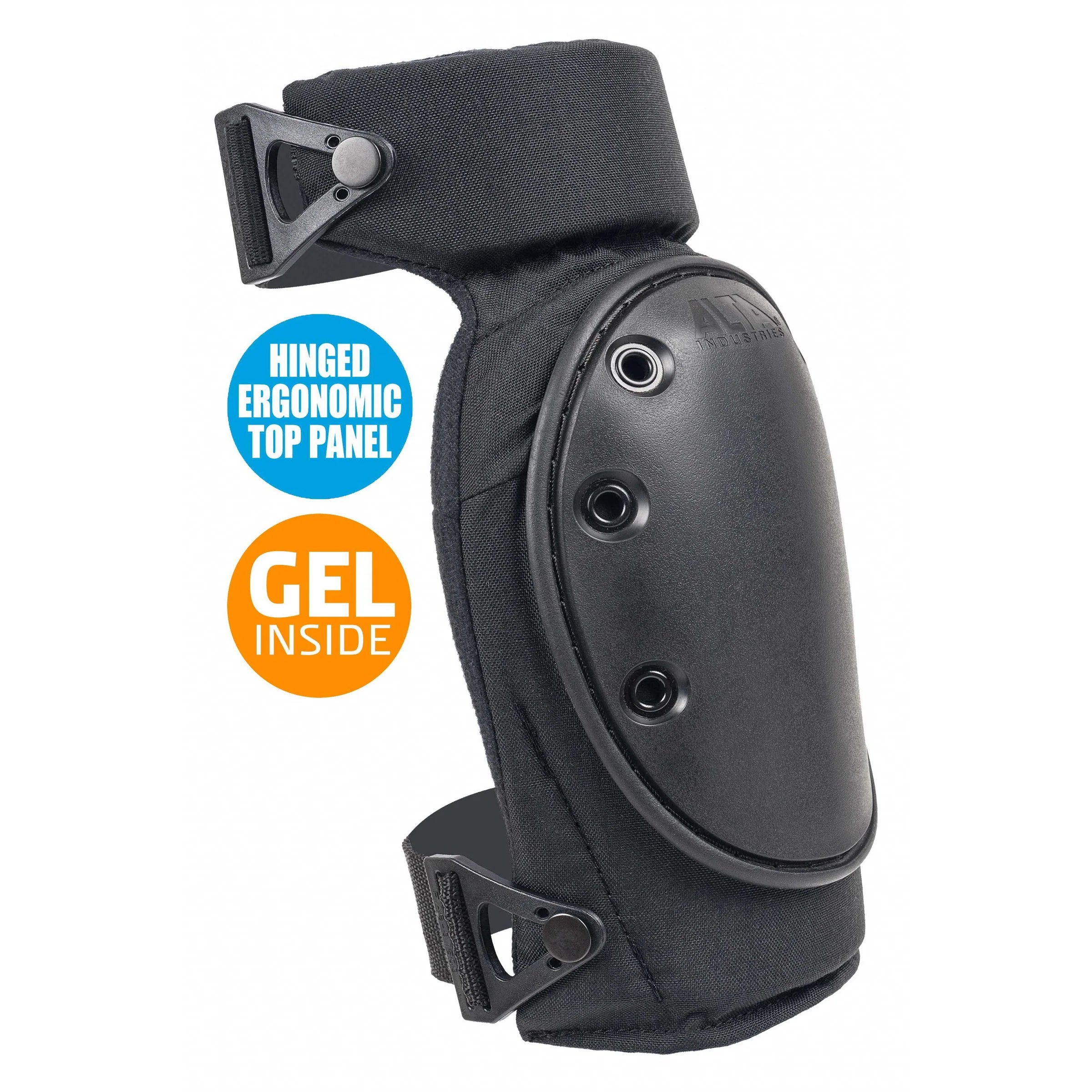 AltaCONTOUR LC Gel Knee Pads Black AltaLok