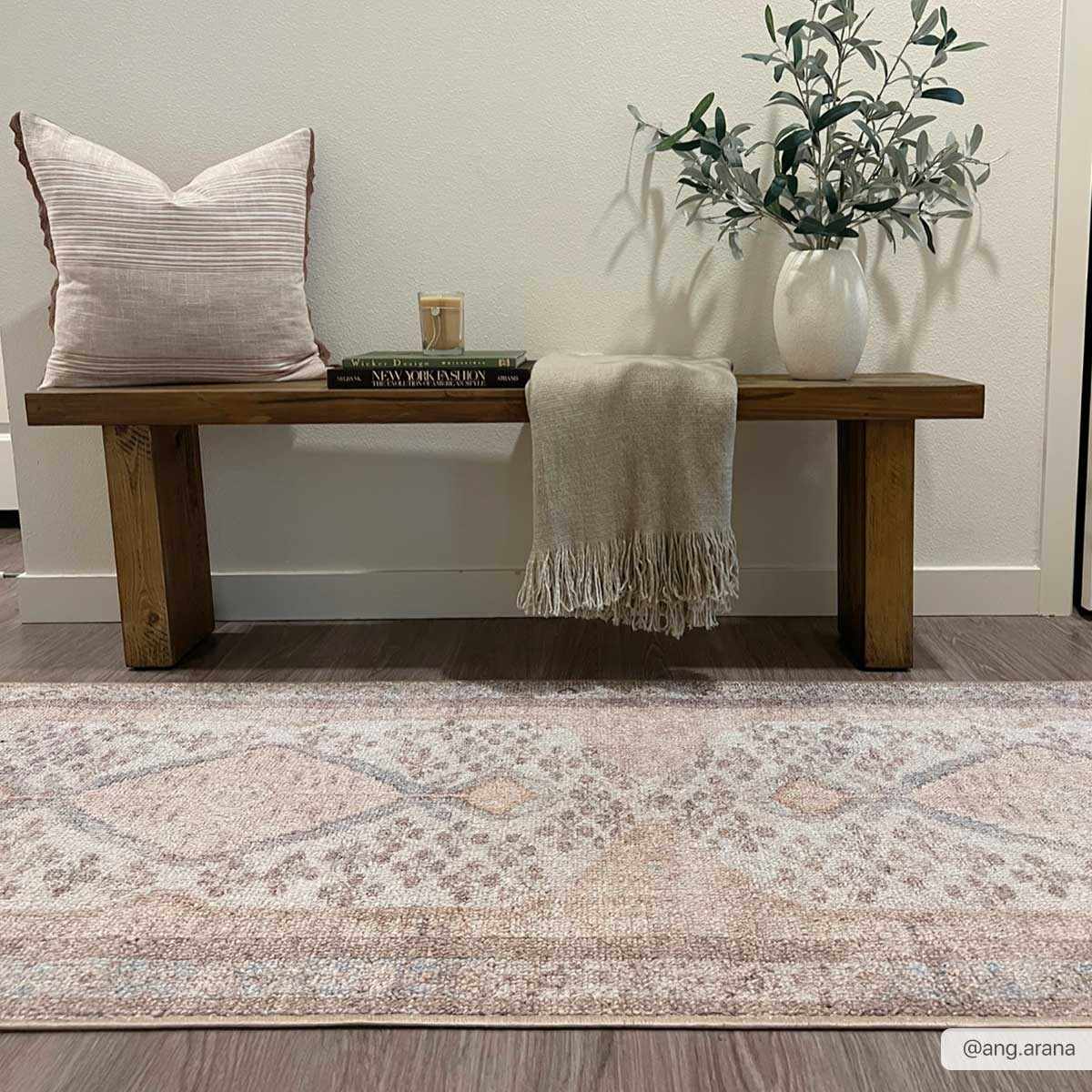 Alfombra lavable antideslizante Analu