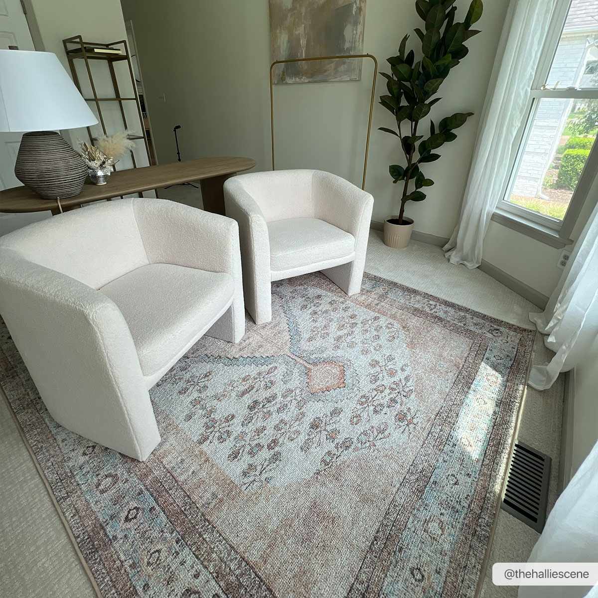 Alfombra lavable antideslizante Analu