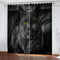 Animal Cute Cat Curtains Blackout Window Drapes