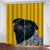 Animal Dog Curtains Blackout Window Drapes