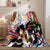 Demon Slayer Flannel Fleece Throw Blanket