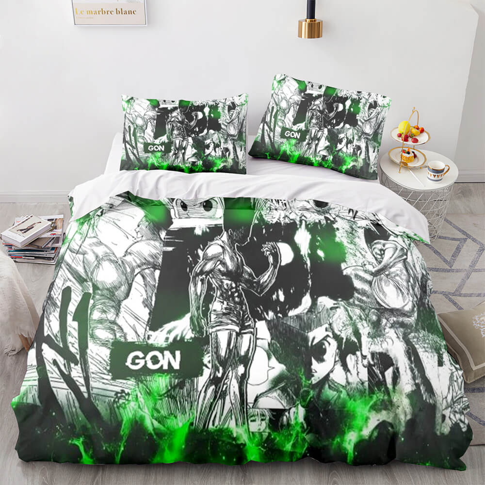 Anime HUNTER×HUNTER Bedding Set Cosplay Quilt Cover Without Filler
