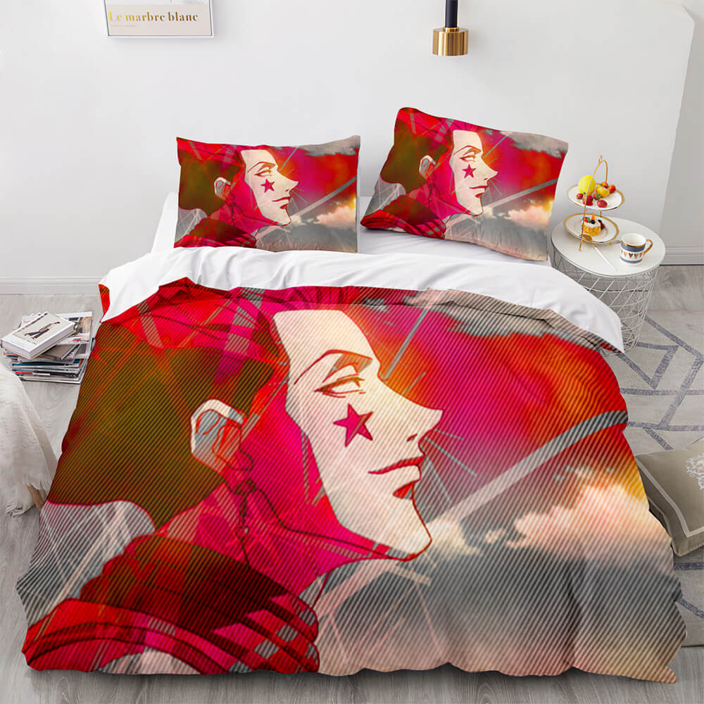 Anime HUNTER×HUNTER Bedding Set Cosplay Quilt Cover Without Filler