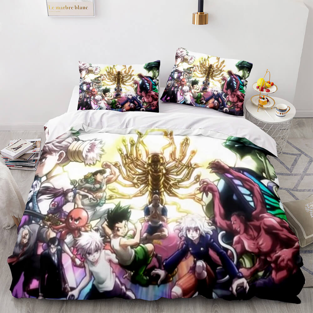 Anime HUNTER×HUNTER Bedding Set Cosplay Quilt Cover Without Filler