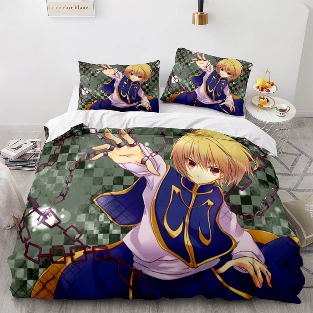 Anime HUNTER×HUNTER Bedding Set Cosplay Quilt Cover Without Filler