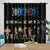 Anime One Piece Curtains Pattern Blackout Window Drapes
