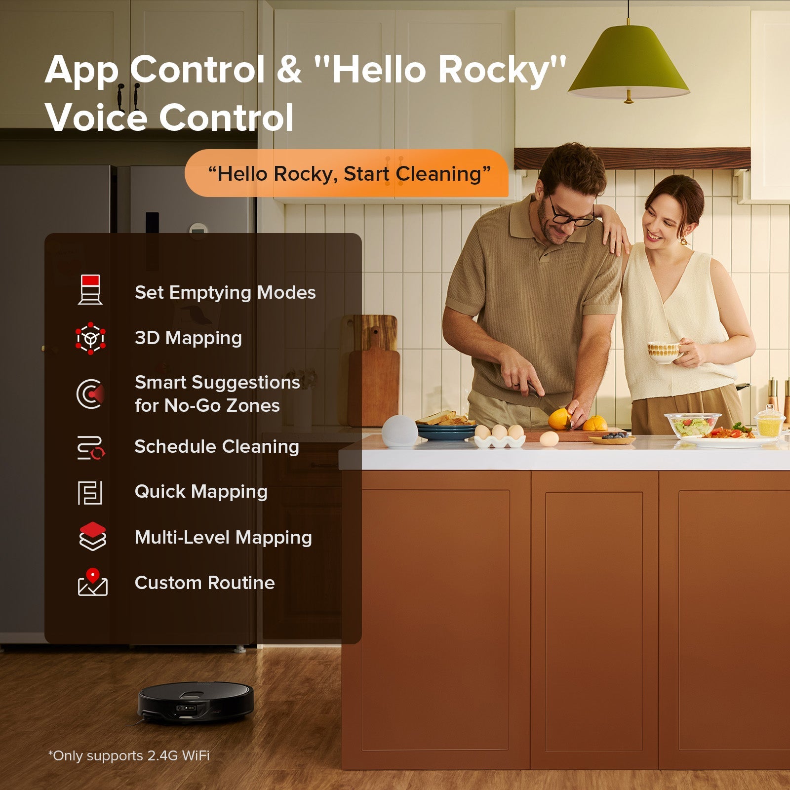 Roborock Qrevo Slim Robot Vacuum with Multifunctional Self-Cleaning Dock 3.0