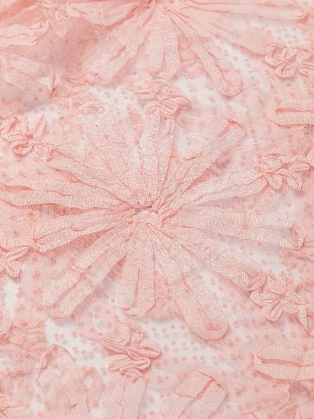 Appealing Pink Mesh Top