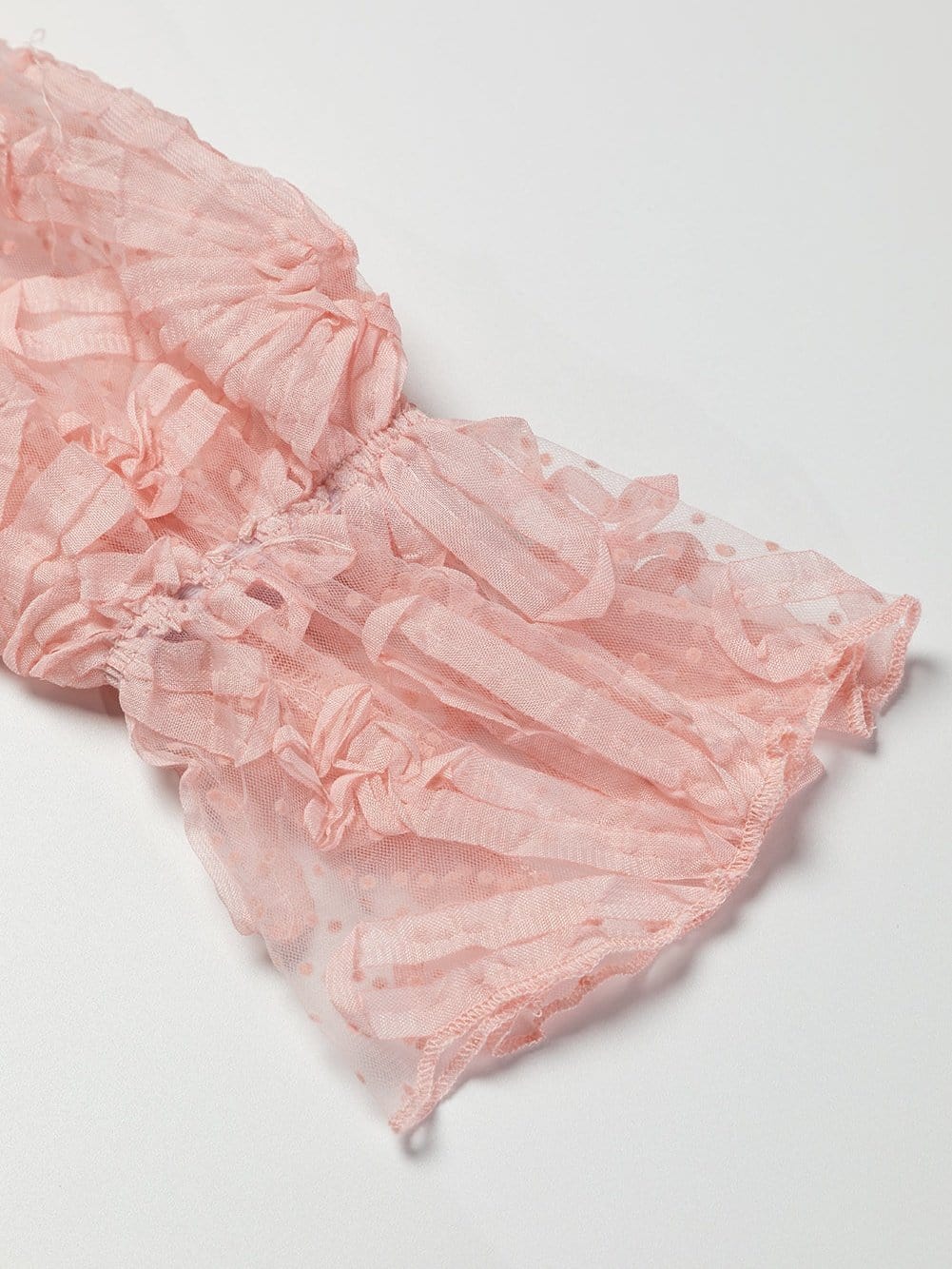 Appealing Pink Mesh Top