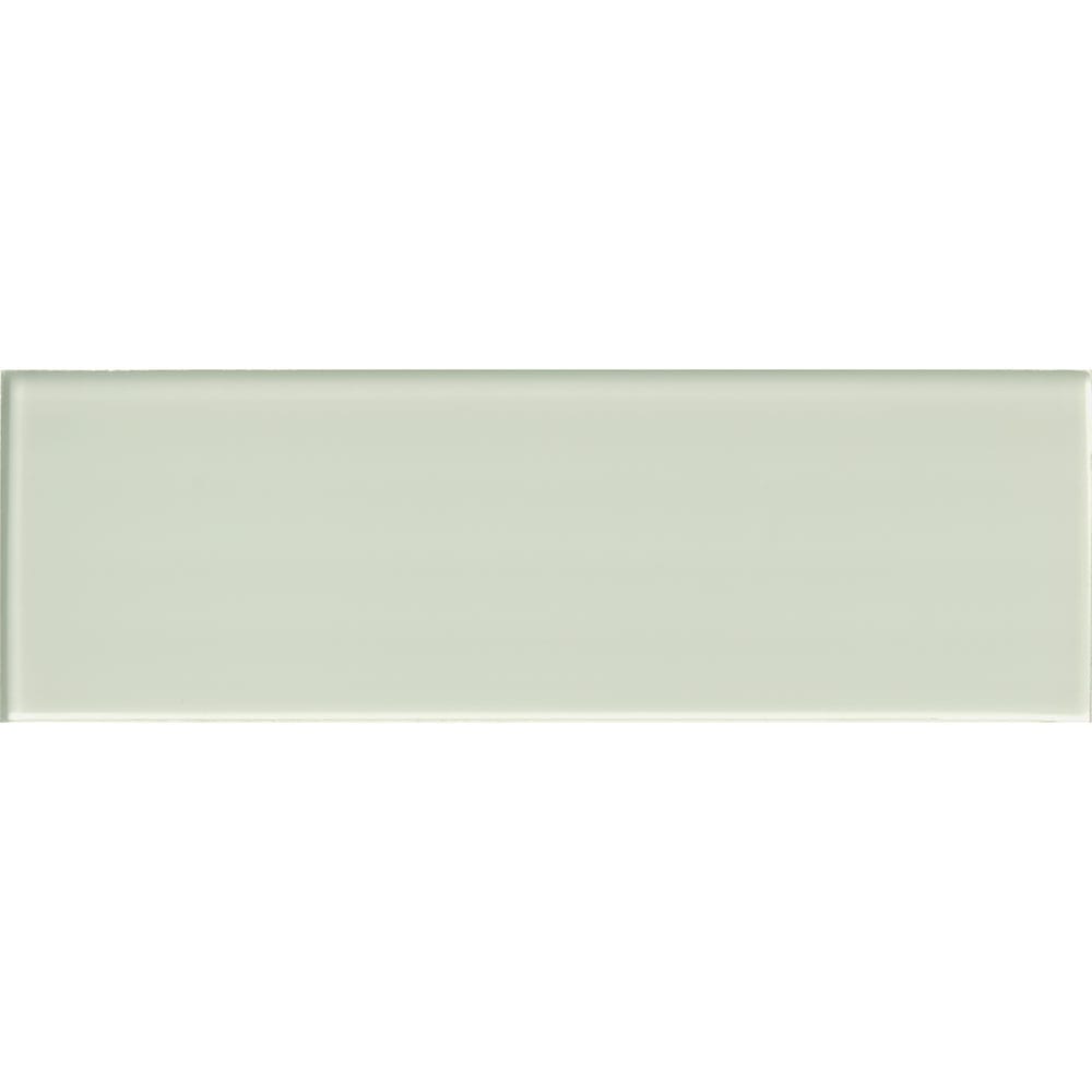 Azulejo de metro blanco de vidrio brillante Arctic Ice - Colección MSI