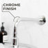 12 in. L-Shaped Shower Head Extension Arm (Chrome Finish)