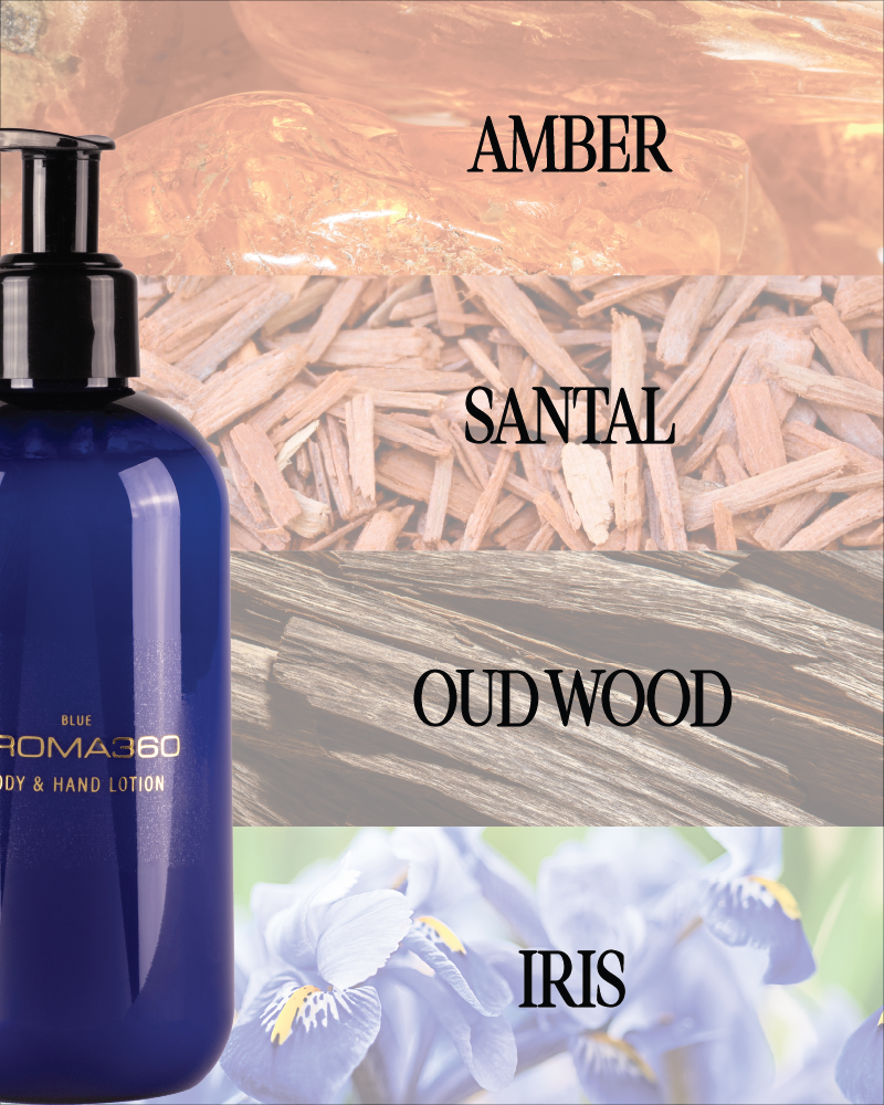 Blue Body & Hand Lotion Pure Luxury Fragrance