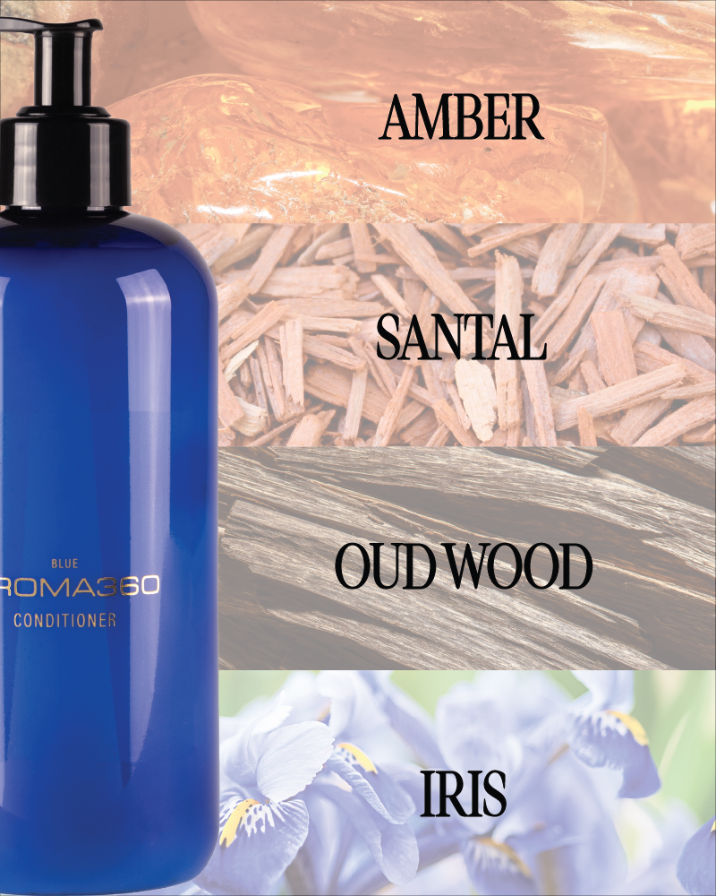 Blue Hair Conditioner Pure Luxury Fragrance