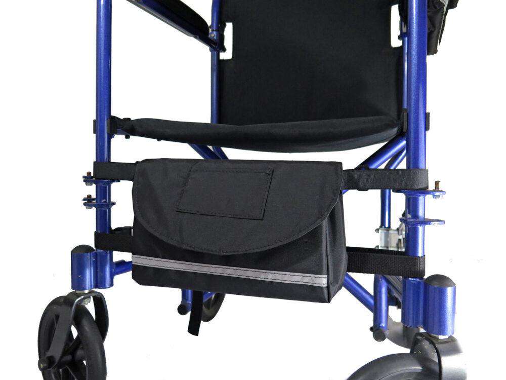 Bolsa para silla de ruedas Diestco con asiento delantero plegable | B3311
