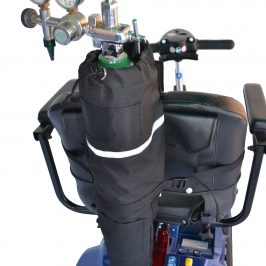 Soporte para depósito Diestco E para scooter/silla de ruedas eléctrica | OPCIONES DE SILLA