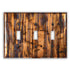 Bamboo Forest Copper - 3 Toggle Wallplate