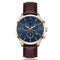"Bangkok" Men`S Leather Band Chronograph Watch