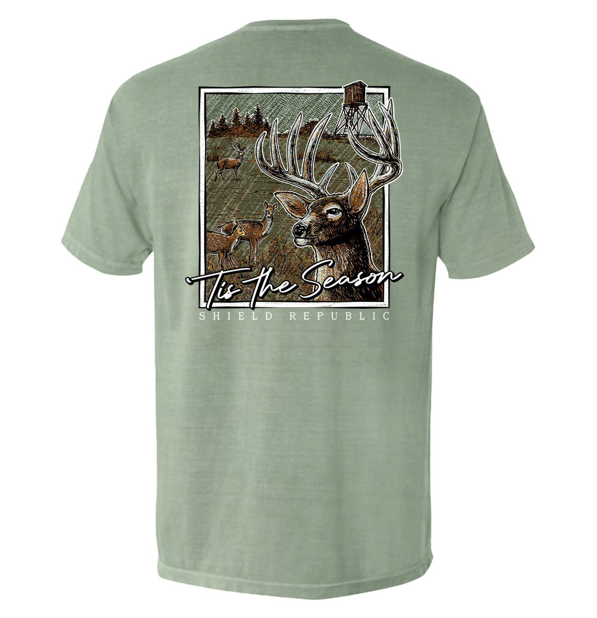 Tis the Season Deer T Shirt