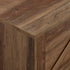 Mueble de TV rústico de 70" con puerta de granero