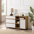Aparador tipo buffet y mueble de TV contemporáneo de 52" de Beckett