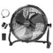 Ventilador nebulizador exterior BILT HARD de 16": Funciona con batería extraíble de 15600 mAh y función nebulizadora. 