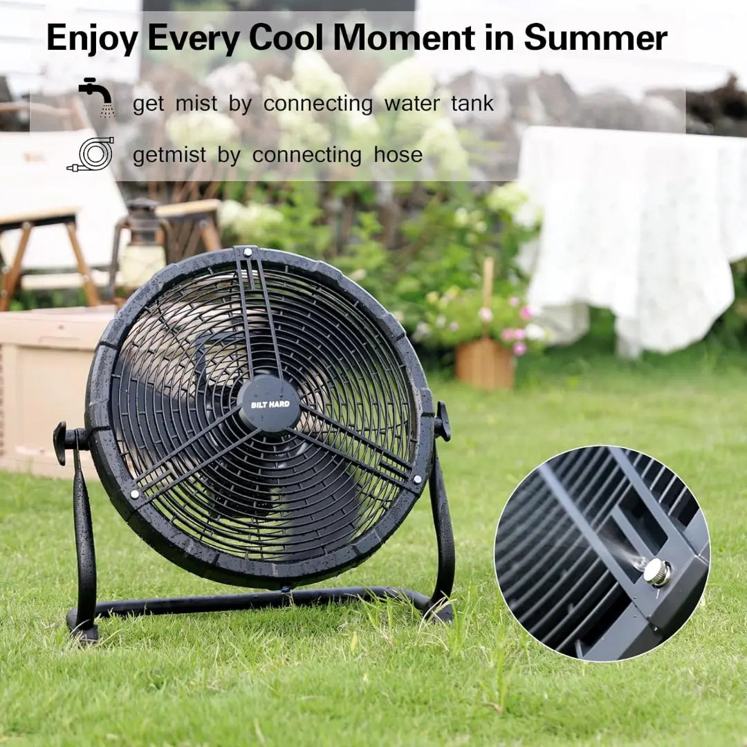 Ventilador nebulizador exterior BILT HARD de 16