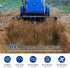 BILT HARD 18 Inch Electric Tiller Cultivator, Corded 15 Amp 6 Steel Tines Tillers for Gardening, Garden Rototiller for Soil Digging with Adjustable Wheels