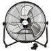 Ventilador de piso BILT HARD de 20" de alta velocidad: Metal resistente, 4600 CFM, ventilador industrial de 3 velocidades con montaje en pared 