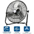 Ventilador de piso BILT HARD de 20" de alta velocidad: Metal resistente, 4600 CFM, ventilador industrial de 3 velocidades con montaje en pared 