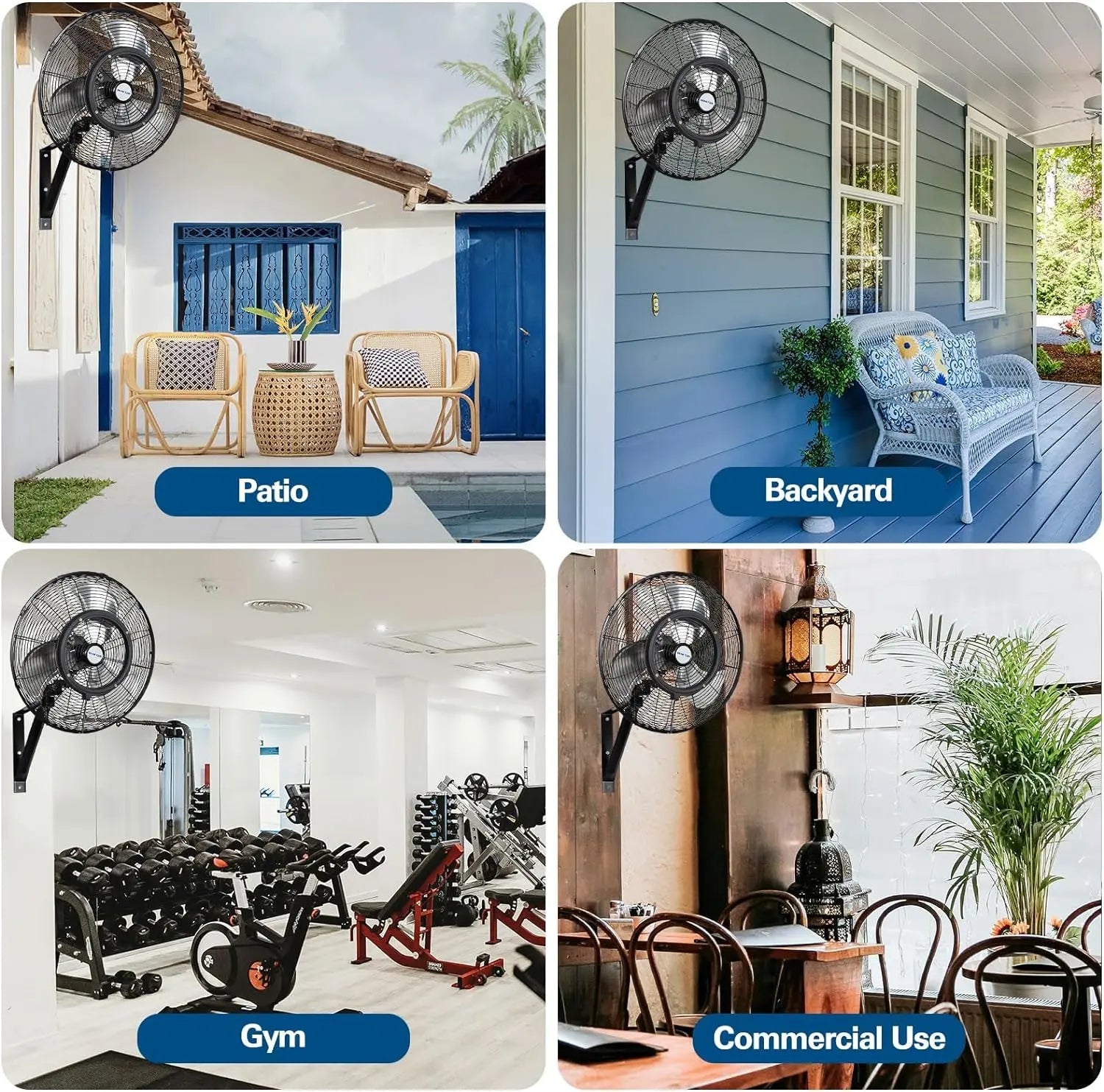 Ventilador de pared exterior BILT HARD de 20
