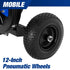 Trituradora de madera a gasolina BILT HARD de 224 cc y 7,5 hp