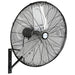 BILT HARD 24" 6500 CFM High-Velocity Wall Fan: 3-Speed Oscillating, Heavy-Duty Shop Fan, UL Listed