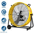 BILT HARD 24" 8100 CFM High Velocity Drum Fan: 3-Speed Heavy Duty Metal Shop Fan, UL Listed