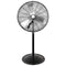 Ventilador de pedestal de alta velocidad BILT HARD de 24": 6450 CFM, 3 velocidades, ventilador industrial de pie para trabajo pesado 