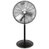 Ventilador de pedestal de alta velocidad BILT HARD de 24": 6450 CFM, 3 velocidades, ventilador industrial de pie para trabajo pesado 