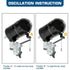 Ventilador de pared de alta velocidad BILT HARD de 30" y 9500 CFM: Ventilador industrial oscilante de 3 velocidades, de alta resistencia y homologado por UL. 