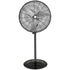 Ventilador industrial de pedestal de alta velocidad BILT HARD de 30" con 3 velocidades y altura ajustable, aspas de aluminio 