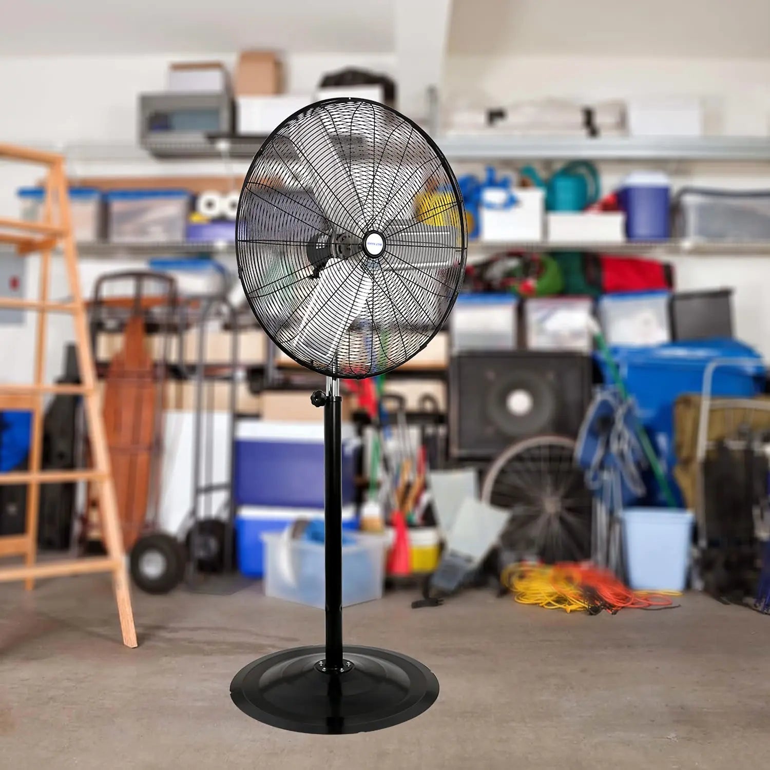 Ventilador industrial de pedestal de alta velocidad BILT HARD de 30