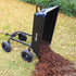 BILT HARD 4 Cu.Ft. 10" No-Flat Tires Poly Yard Dump Cart with 180° Rotating Handle, 600 lbs Capacity Heavy Duty Garden Carts and Wagons