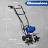 BILT HARD 46cc 4-Cycle Gas Tiller Cultivator – 16" Steel Tines, Adjustable Wheels & Cushioned Handles for Powerful Tilling & Weeding