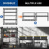 BILT HARD 60" W x 24" D Garage Shelving 3300 LBS, 72" H Storage Shelves, Heavy Duty 5-Tier Metal Shelving Units with Adjustable Shelf, Steel Wire Utility Shelving