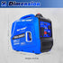 BILT HARD 2500W Quiet Inverter Generator, 80cc 4-Stroke Engine, 120V AC & 12V DC Output