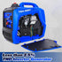 BILT HARD 2500W Quiet Inverter Generator, 80cc 4-Stroke Engine, 120V AC & 12V DC Output
