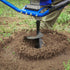 BILT HARD Post Hole Digger Gas Powered, 52cc 2.4 HP 2 Stroke Engine Earth Auger with 8" Drill Bit, EPA Compliant Post Hole Auger