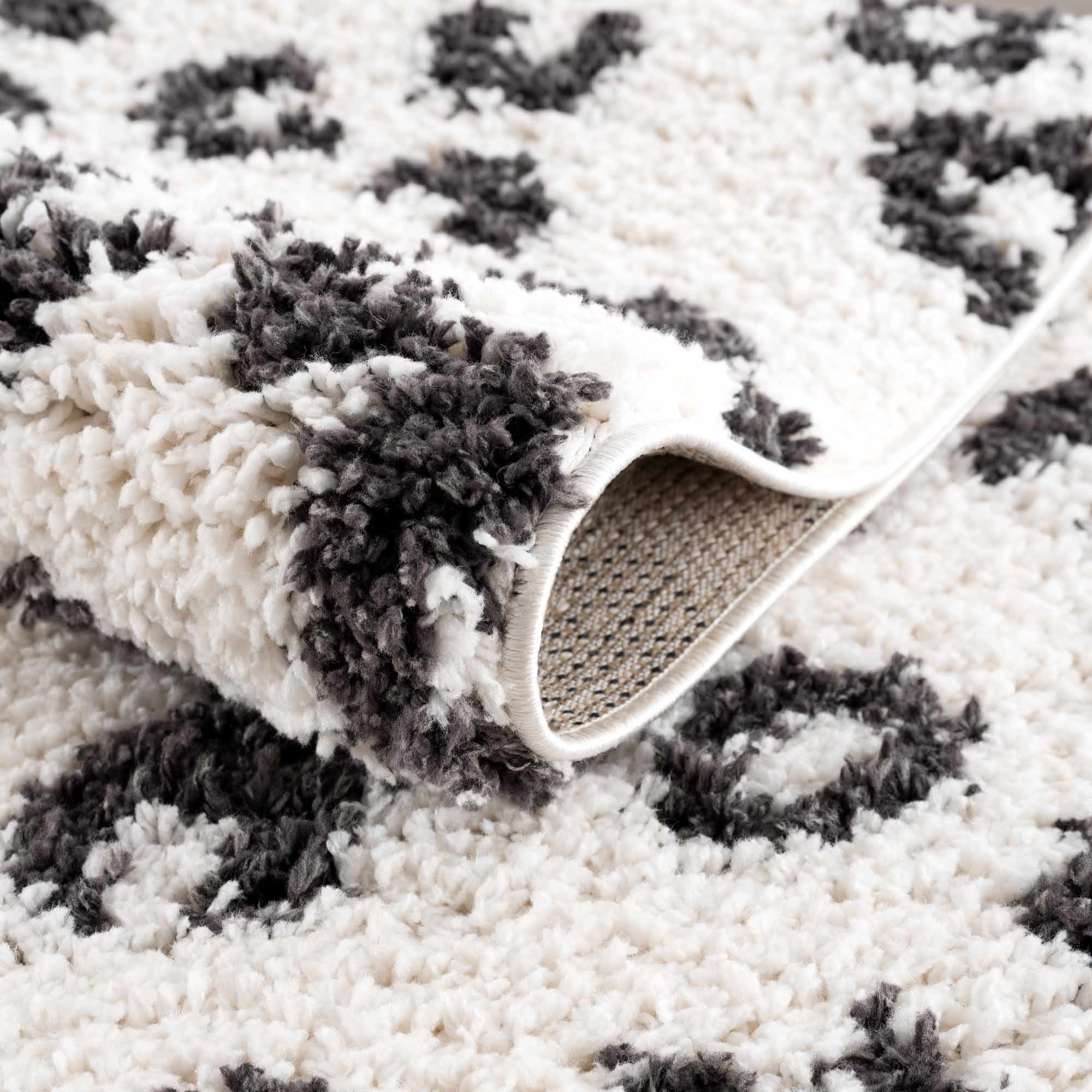 Alfombra de leopardo con manchas negras Zhen - Liquidación